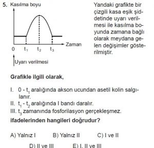11. Sınıf Biyoloji Test 14 Soru-5