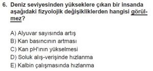 11. Sınıf Biyoloji Test 18 Soru-6