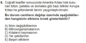11. Sınıf Coğrafya Test 2 Soru-6