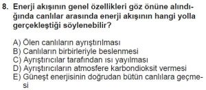 11. Sınıf Coğrafya Test 3 Soru-8