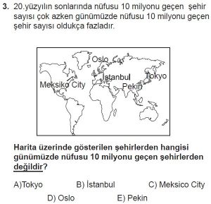 11. Sınıf Coğrafya Test 5 Soru-3