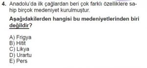 11. Sınıf Coğrafya Test 8 Soru-4