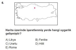 11. Sınıf Coğrafya Test 8 Soru-6