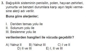 12. Sınıf Biyoloji Test 10 Soru-3