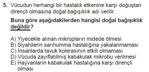 12. Sınıf Biyoloji Test 10 Soru-5