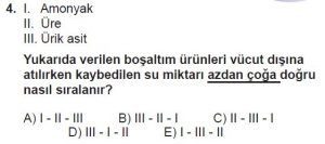12. Sınıf Biyoloji Test 11 Soru-4