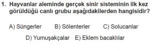 12. Sınıf Biyoloji Test 15 Soru-1