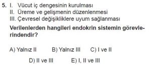 12. Sınıf Biyoloji Test 18 Soru-5