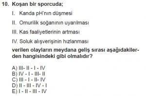 12. Sınıf Biyoloji Test 5 Soru-10