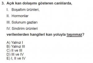 12. Sınıf Biyoloji Test 6 Soru-3