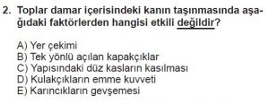 12. Sınıf Biyoloji Test 7 Soru-2