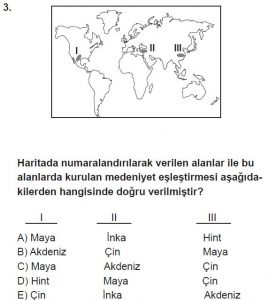 12. Sınıf Coğrafya Test 4 Soru-3