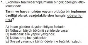 12. Sınıf Coğrafya Test 5 Soru-1