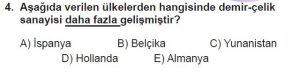 12. Sınıf Coğrafya Test 5 Soru-4