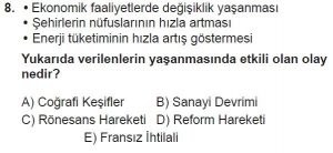 12. Sınıf Coğrafya Test 5 Soru-8