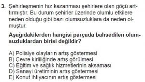 12. Sınıf Coğrafya Test 6 Soru-3