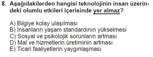12. Sınıf Coğrafya Test 7 Soru-8