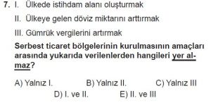 12. Sınıf Coğrafya Test 8 Soru-7