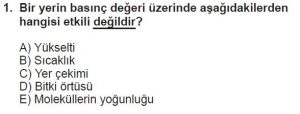 12.lar Sınıf Coğrafya Test 10 Soru-1