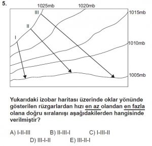 12.lar Sınıf Coğrafya Test 10 Soru-5