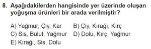 12.lar Sınıf Coğrafya Test 11 Soru-8