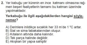 12.lar Sınıf Coğrafya Test 13 Soru-2