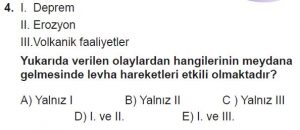 12.lar Sınıf Coğrafya Test 13 Soru-4