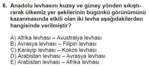 12.lar Sınıf Coğrafya Test 13 Soru-6