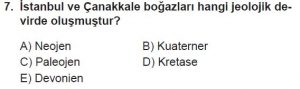 12.lar Sınıf Coğrafya Test 13 Soru-7