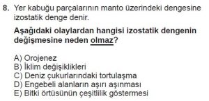 12.lar Sınıf Coğrafya Test 13 Soru-8