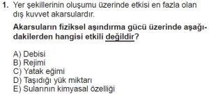 12.lar Sınıf Coğrafya Test 14 Soru-1