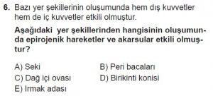 12.lar Sınıf Coğrafya Test 14 Soru-6