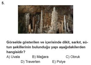 12.lar Sınıf Coğrafya Test 16 Soru-5