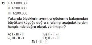 12.lar Sınıf Coğrafya Test 2 Soru-11
