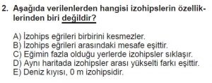 12.lar Sınıf Coğrafya Test 3 Soru-2