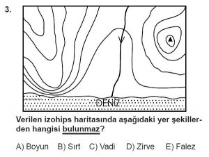 12.lar Sınıf Coğrafya Test 3 Soru-3
