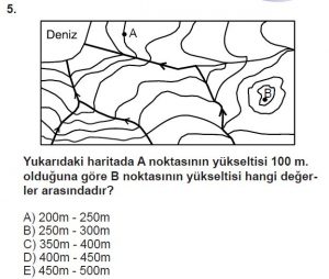12.lar Sınıf Coğrafya Test 3 Soru-5