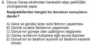 12.lar Sınıf Coğrafya Test 6 Soru-3