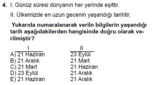 12.lar Sınıf Coğrafya Test 6 Soru-4