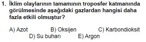 12.lar Sınıf Coğrafya Test 8 Soru-1