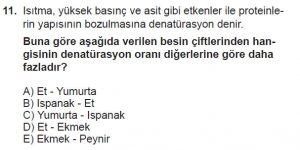 9. Sınıf Biyoloji Test 5 Soru-11