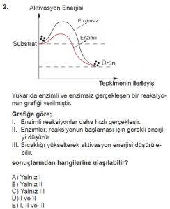 9. Sınıf Biyoloji Test 7 Soru-2