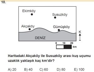 9. Sınıf Coğrafya Test 2 Soru-10