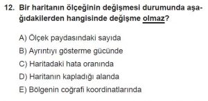 9. Sınıf Coğrafya Test 2 Soru-12