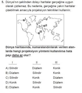 9. Sınıf Coğrafya Test 2 Soru-5