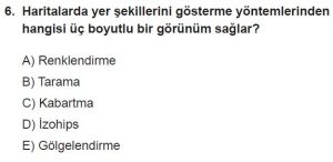 9. Sınıf Coğrafya Test 2 Soru-6