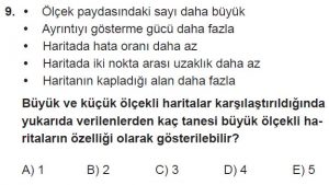 9. Sınıf Coğrafya Test 2 Soru-9