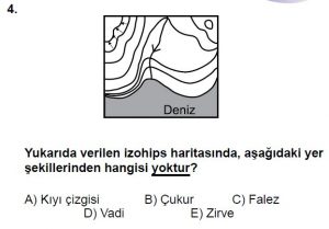 9. Sınıf Coğrafya Test 4 Soru-4