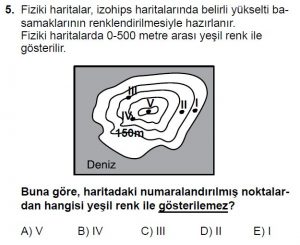 9. Sınıf Coğrafya Test 4 Soru-5