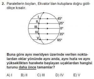 9. Sınıf Coğrafya Test 5 Soru-2
